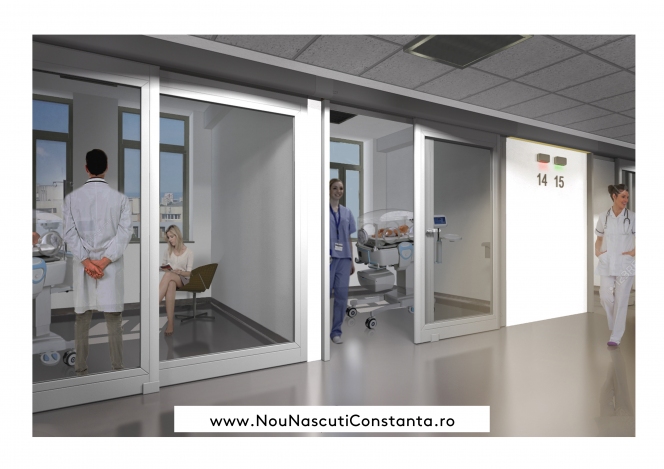 Proiectul renovării și modernizării Secției de terapie intensivă nou-născuți a Spitalului Clinic de Urgență Constanța a intrat în etapa de dotare