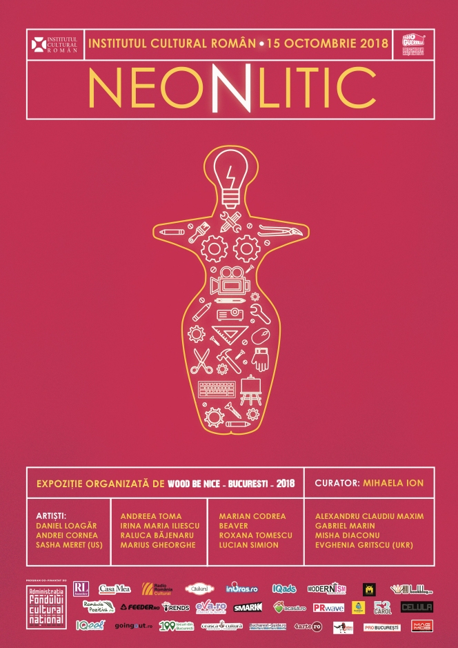 Vernisajul expoziției NeoNlitic // 15 artiști contemporani reinterpretează cultura neolitică la ICR București