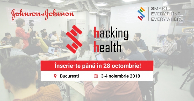 Johnson & Johnson Romania & Smart Everything Everywhere organizează Hacking Health 2.0