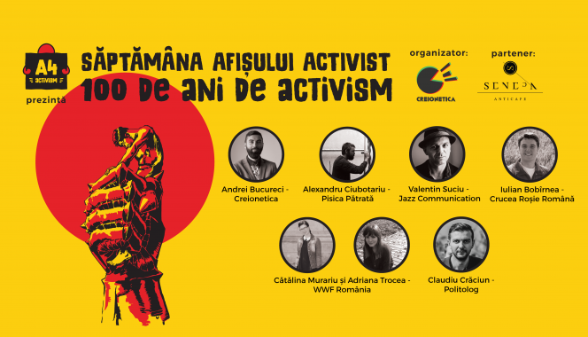 SĂPTĂMÂNA AFIȘULUI ACTIVIST // 100 de ani de activism