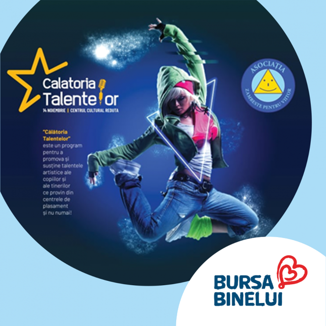Unicul spectacol “Călătoria Talentelor”, marca AZPV – Asociația “Zâmbește Pentru Viitor”, continuă cu ediția a II-a la Brașov
