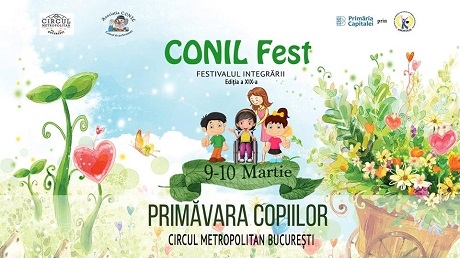 Primăvara Copiilor, ediție specială CONIL Fest, la Circul Metropolitan București