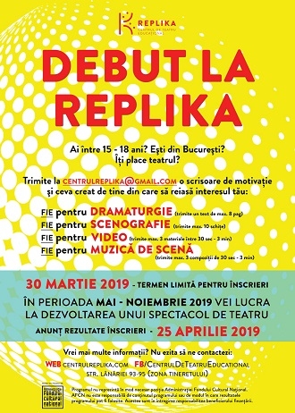 Rezidențe Artistice la Replika // mai - noiembrie 2019