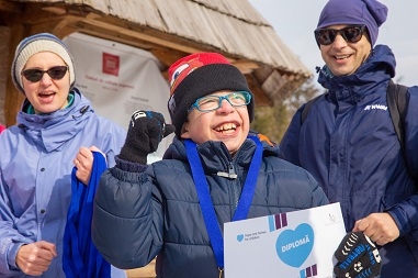 Peste 120 de copii și tineri cu nevoi speciale din județul Maramureș au participat la Jocurile Speciale de Iarnă 2019