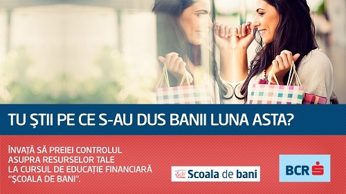 Școala de Bani // Atelierele gratuite de educație financiară oferite de BCR în fiecare joi