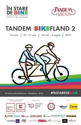 Copiii nevăzători învață să meargă pe bicicleta în tandem între 26 iulie – 2 august