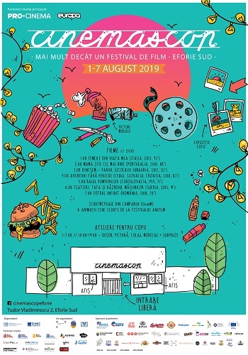Filme europene într-o grădină de vară de pe litoral, între 1-7 august, la Cinemascop