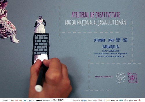 Din octombrie, reîncep atelierele de creativitate la Muzeul Național al Țăranului Român // octombrie 2019 – iunie 2020