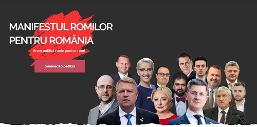 Romii cer candidaților la președinție să își asume public cerințele din Manifestul romilor pentru România