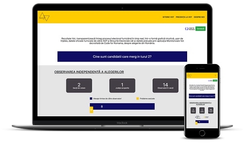 S-a lansat RezultateVot.ro, platforma dezvoltată de Code for Romania