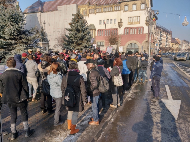 Cel mai important protest al comunității rome din Târgu Mureș
