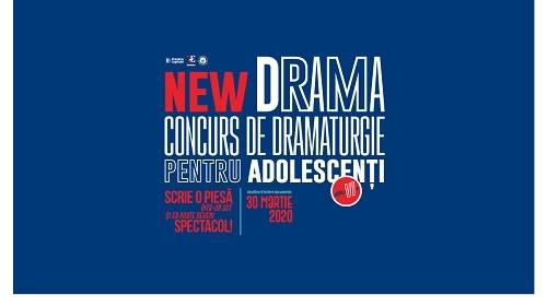 S-a dat startul înscrierilor pentru NEW DRAMA // Concurs de dramaturgie pentru adolescenți