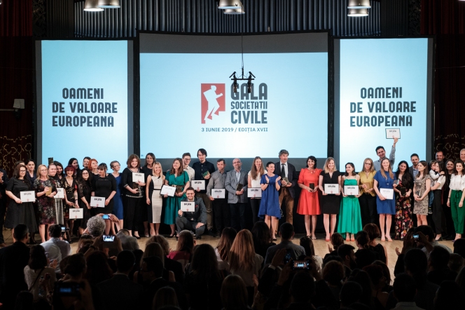 Gala Societății Civile, competiția dedicată sectorului asociativ, dă startul înscrierilor la ediția a XVIII-a