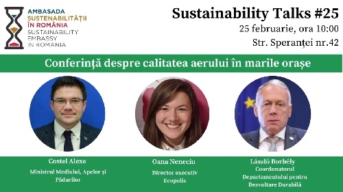 Ministrul Mediului, la Ambasada Sustenabilității în România: Vom introduce în România sistemul garanției pe ambalajele reciclabile