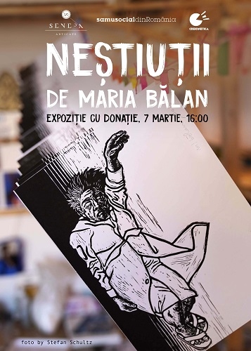 „Neștiuții”, o expoziție a artistei Maria Bălan pentru și despre oamenii fără adăpost