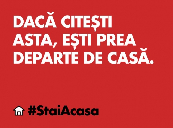 Initiative și Profero transformă panourile outdoor, din mijloace de promovare pentru produse, în instrumente de limitare a traficului, sub umbrela #StaiAcasă