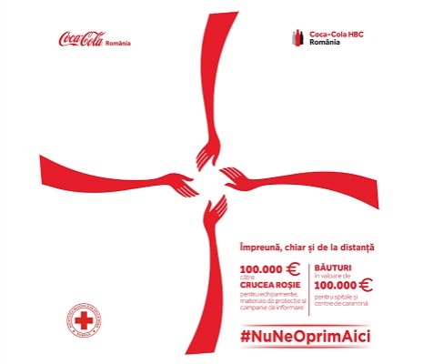 Sistemul Coca-Cola în Romania susține eforturile autorităților și donează bani pentru echipamente medicale
