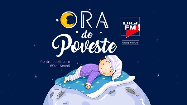 Din 2 aprilie, “Ora de Poveste” la Digi FM