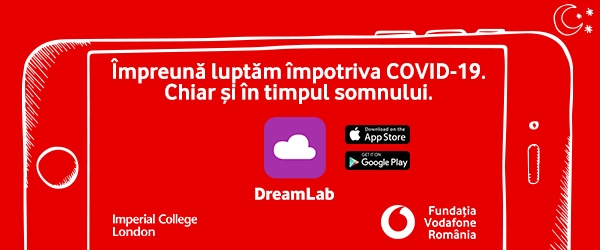 Aplicația DreamLab sprijină lupta împotriva COVID-19