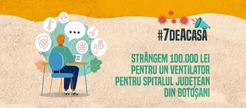 #7deAcasă - DONEAZĂ pentru spitalele din Botoșani