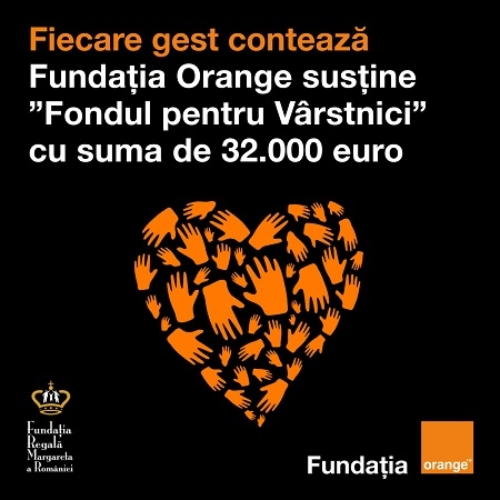 Fiecare gest contează: Fundația Orange susține “Fondul pentru Vârstnici”