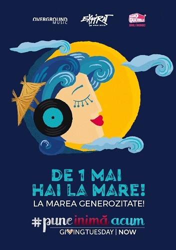 De 1 mai, GivingTuesdayNow te invită la mare, la marea generozitate