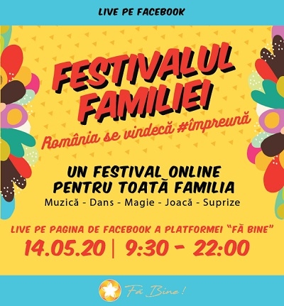 Festivalul Familiei dărâmă barierele online-ului