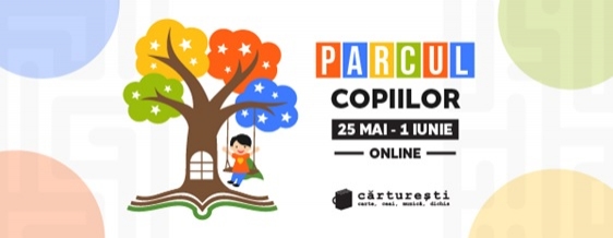 Parcul copiilor. Ateliere virtuale pentru copii la Cărturești