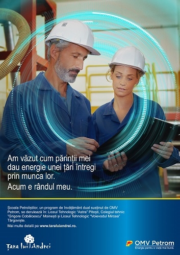 OMV Petrom lansează o nouă ediție a programului de învățământ profesional dual „Școala Petroliștilor”