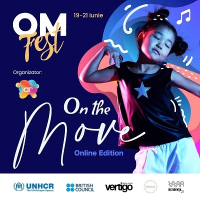 Ziua Mondială a Refugiaților | OmFest #3 – On the move! se va desfășura online între 19 și 21 iunie