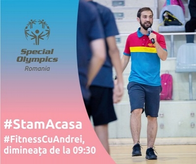 145 de sportivi Special Olympics România s-au înscris la Campionatul Virtual de Fitness dedicat persoanelor cu dizabilități intelectuale