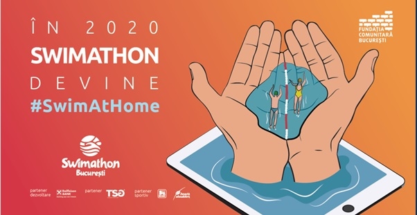 462 de “înotători” virtuali strâng fonduri la cea de-a opta ediție Swimathon