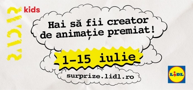 RADAR Kids și Lidl România lansează concursul ”Fii coautorul unui show animat imersiv”