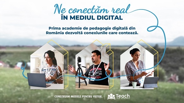 Teach for Romania lansează prima academie de pedagogie digitală din România dedicată profesorilor din sistemul de învățământ public