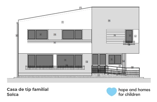 Hope and Homes for Children în parteneriat cu Uniprest Instal dotează cu instalații sanitare o casă de tip familial din județul Suceava