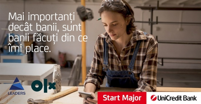 Start Major, programul UniCredit Bank care pregătește liceenii din învățământul profesional și tehnic pentru independență, s-a încheiat cu o „tabără” online