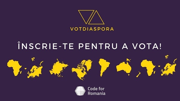 Mai puțin de două săptămâni rămase pentru înscrierea la votul prin corespondență - Code for Romania a relansat Vot Diaspora