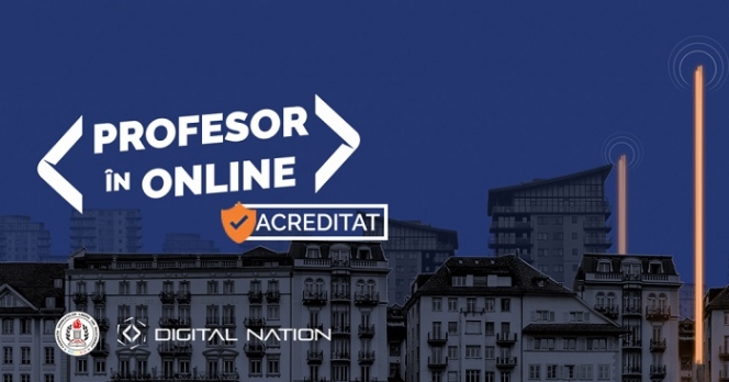 Profesor în Online, cel mai cunoscut program de formare în educație online pentru cadrele didactice, revine într-o formă acreditată