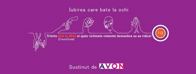 Asociația Zi de Bine dedică luna noiembrie victimelor violenței domestice și lansează, cu sprijinul AVON, campania Iubirea care bate la ochi