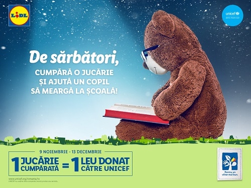 Lidl susține accesul la educație de calitate pentru copiii din medii vulnerabile alături de Unicef în România