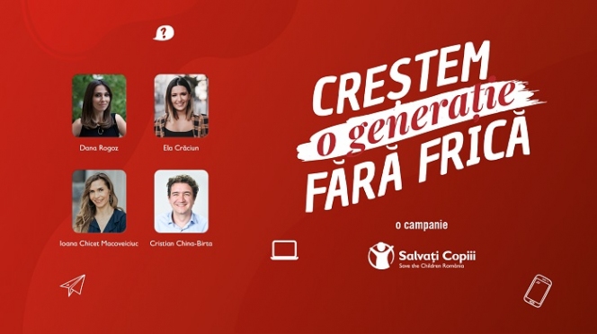 Creștem o generație fără frică // o campanie de conștientizare a pericolelor online pe care copiii le pot întâlni