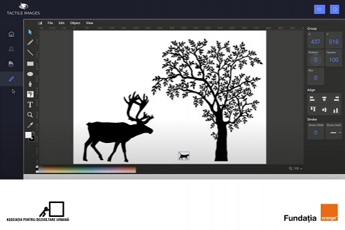 Image Creator: primul software din lume ce realizează desene interactive pentru copiii nevăzători
