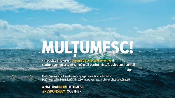 NEPI Rockcastle lansează campania „Natura unui MULȚUMESC”, prima inițiativă care încurajează colectarea selectivă în centrele sale comerciale