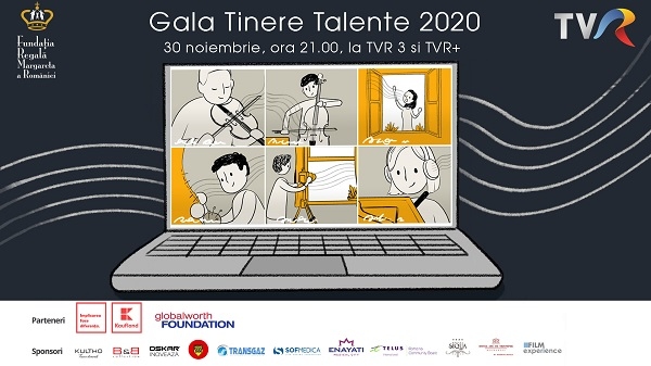 Gala Tinere Talente, ediția 2020 – emisiune eveniment dedicată tinerilor artiști susținuți de Fundația Regală Margareta a României