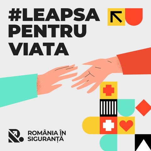 Leapșa pentru Viață - primul proiect online de prim-ajutor din România, inițiat de Asociația EDIT în parteneriat cu IGSU și cu sprijinul DSU