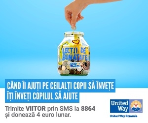 United Way România luptă împotriva abandonului școlar prin noua campanie media „Când îi ajuți pe ceilalți copii să învețe, îți înveți copilul să ajute’’