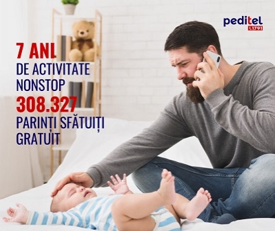 Medicii Peditel au oferit asistență medicală gratuită pentru 83.355 copii în 2020