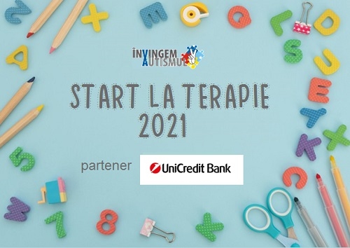 Asociația Învingem Autismul începe proiectul „START LA TERAPIE 2021” cu sprijinul UniCredit Bank