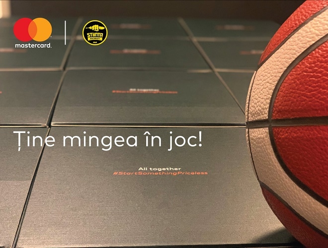 Mastercard lansează campania „Ține mingea în joc!” și aduce baschetul mai aproape de fanii acestui sport și de publicul larg