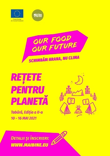 Rețete pentru Planetă, ediția a II-a // Schimbăm hrana, nu clima